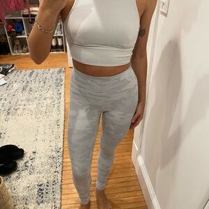 Lululemon White Sports Bra